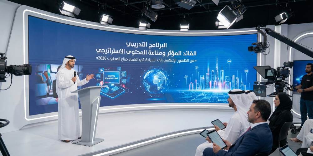 البرنامج التدريبي القائد المؤثر وصناعة المحتوى الاستراتيجي